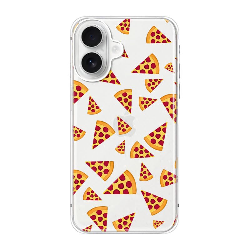 Blingy's for iPhone 17e Case/iPhone 16e Case, Fun Dog Style with Paw Print Pattern Cute Cartoon Animal Design Transparent Soft TPU Protective Clear Case 6.1 inch (Dogs w/Prints)