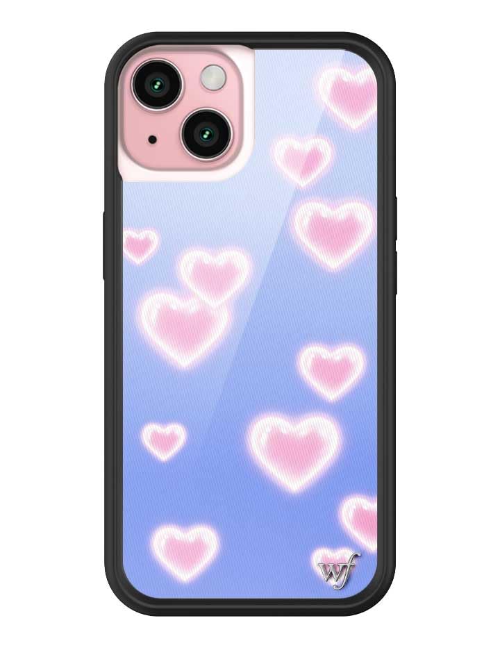 Wildflower Cases - Compatible with iPhone 15 | Protective Black Bumper, 6.5ft Drop Test Certified, Women Owned Small Business | Nature Floral Aesthetic Trendy Cute | Hummingbird