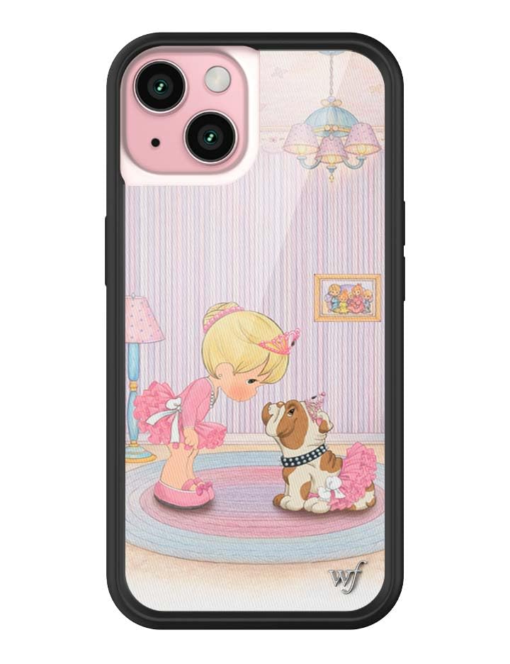 Wildflower Cases - Compatible with iPhone 15 | Protective Black Bumper, 6.5ft Drop Test Certified, Women Owned Small Business | Nature Floral Aesthetic Trendy Cute | Hummingbird