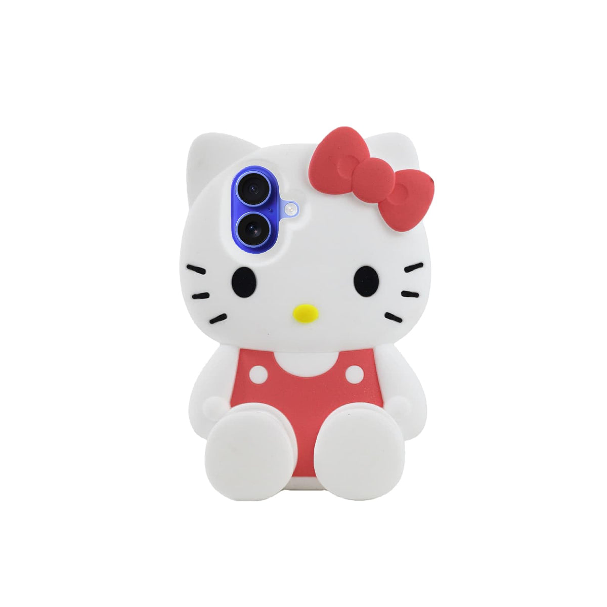 Anime Cat Soft Silicone Case for iPhone 13/14/15,Fashion Kawaii Soft Silicone Animal tective Gel Shockof Gel Back Cover
