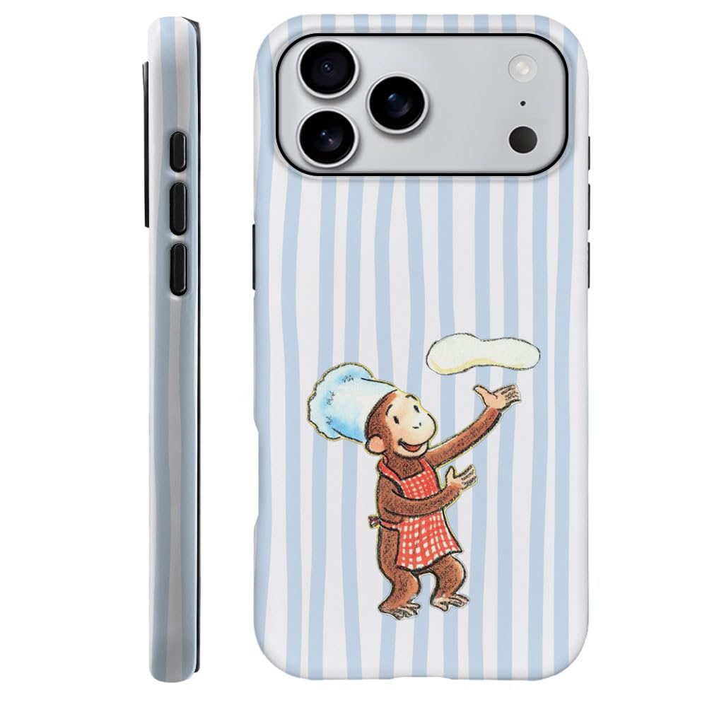Case for iPhone 17 Pro - [Drop Protection Phone Cover] - Hybrid Case for Girl Women - Cute Cat Playful