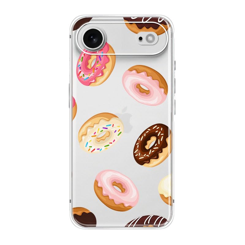 Blingy's for iPhone 17e Case/iPhone 16e Case, Fun Dog Style with Paw Print Pattern Cute Cartoon Animal Design Transparent Soft TPU Protective Clear Case 6.1 inch (Dogs w/Prints)