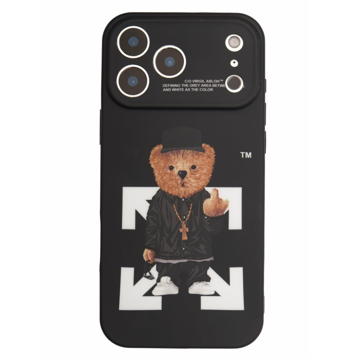 Cool Case Compatible with iPhone 17 pro max case,Designer for Boys,Funny Aesthetic Soft Silicone Gel Rubber Shockproof Cover Full Body Drop Protection (for iPhone 17 pro max) Black