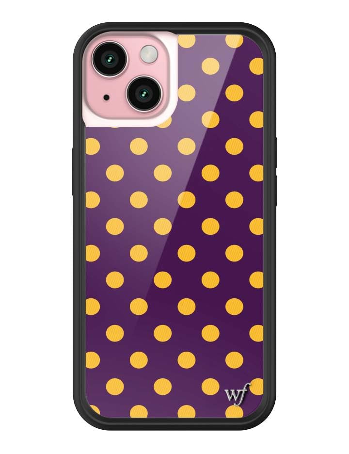 Wildflower Cases - Compatible with iPhone 15 | Protective Black Bumper, 6.5ft Drop Test Certified, Women Owned Small Business | Nature Floral Aesthetic Trendy Cute | Hummingbird