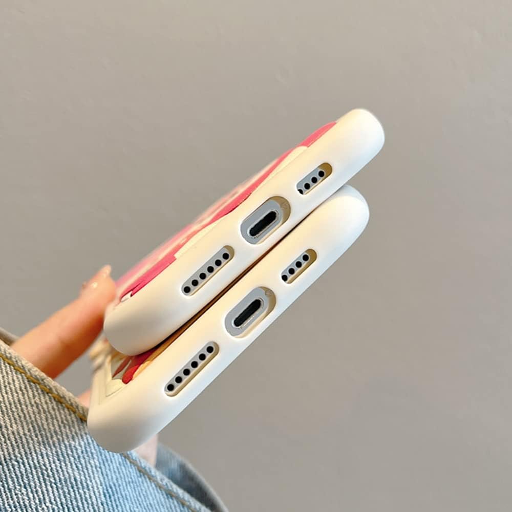 Compatible with iPhone 17 Cute Case, Kawaii Phone Case TPU Leather Cute Bear Cartoon case Soft Rubber Shockproof Protective for iPhone 17 Case Cover for Women Girls