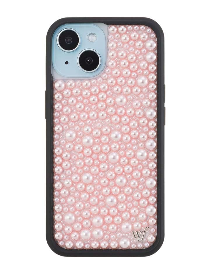 Wildflower Cases - Compatible with iPhone 15 | Protective Black Bumper, 6.5ft Drop Test Certified, Women Owned Small Business | Nature Floral Aesthetic Trendy Cute | Hummingbird