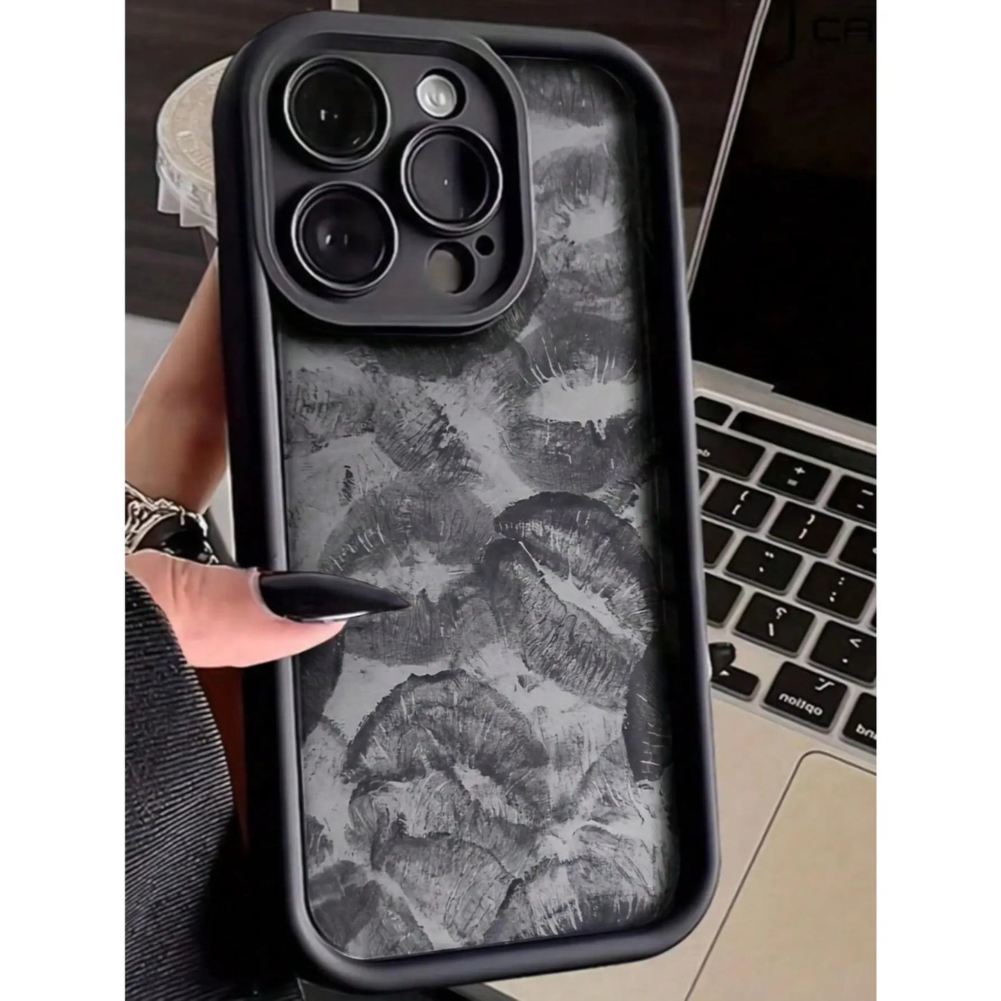 A white phone case with red lips, shockproof and drop-resistant, waterproof and scratch-resistant, compatible with iPhone 11/12/13/14/15/16/17/X/XS/XS Max/16E/12/13 Mini. It is the perfect holiday gift for friends, family, or yourself., Cover, Accessories