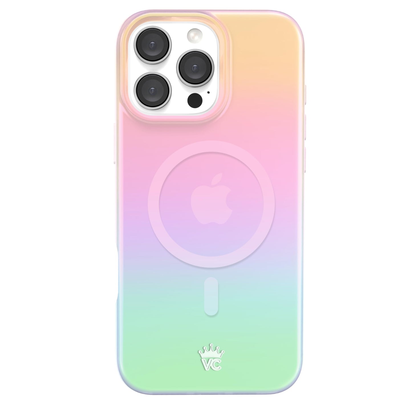 VELVET CAVIAR Christmas Phone Case for iPhone 16 - Compatible with MagSafe [10ft Drop Tested] - Holiday Peppermint Glitter Winter Theme