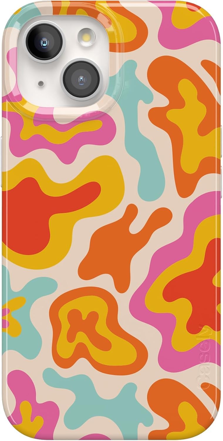 Casely iPhone 15 Case | Hanging Around | Potted Plants Floral | Compatible with MagSafe | Classic Ultra Thin Design