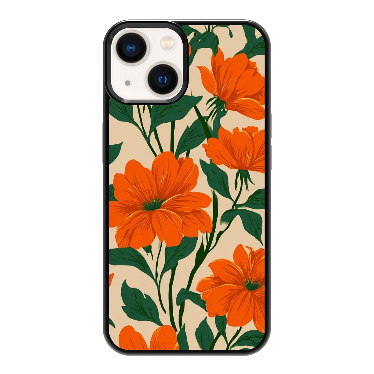Vintage Black and White Botanical Cactus Agave Desert Nature Phone Case, Shockproof Protective Cover for iPhone 11 12 13 14 15 16 17 Pro Max Plus Mini XR 7 8 SE