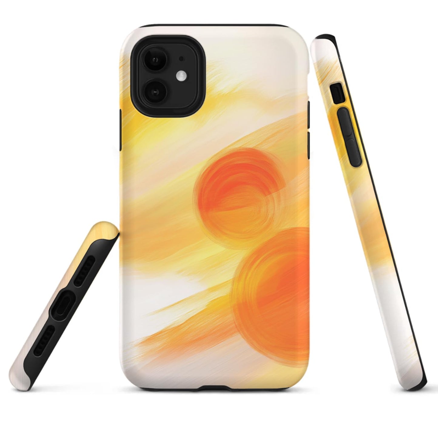 Raindrops Potted Plants Phone Case Compatible with iPhone 16 15 14 13 12 Compatible with Samsung Galaxy S25 S24 S21 Ultra FE S22 Dual Layer Sturdy Shockproof Full Protection