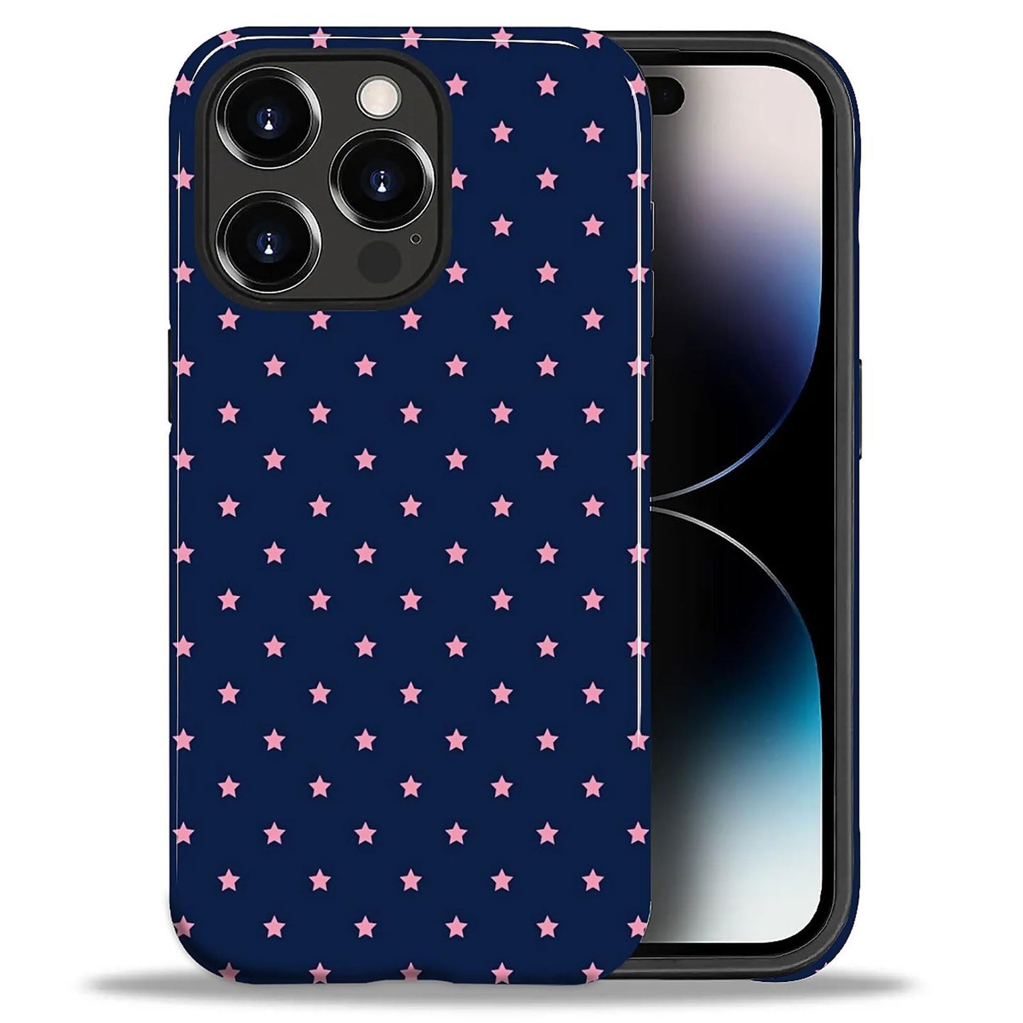 Case Compatible with iPhone 17 Pro,Double Layer Protection, Matte Finish, Anti-Drop and Anti-Fingerprint Armor -Yellow Striped Taco Vacation Sausage Dog Collage