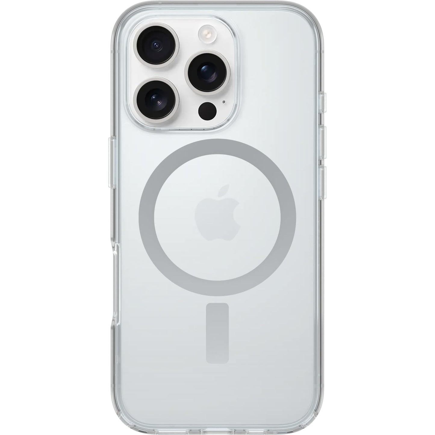 OtterBox iPhone 16 Pro Symmetry Series Clear Case - Pink Leopard Print | Snaps to MagSafe, Ultra-Sleek, Raised Edges Protect Camera & Screen, Ultra-Thin, Sleek iPhone Case