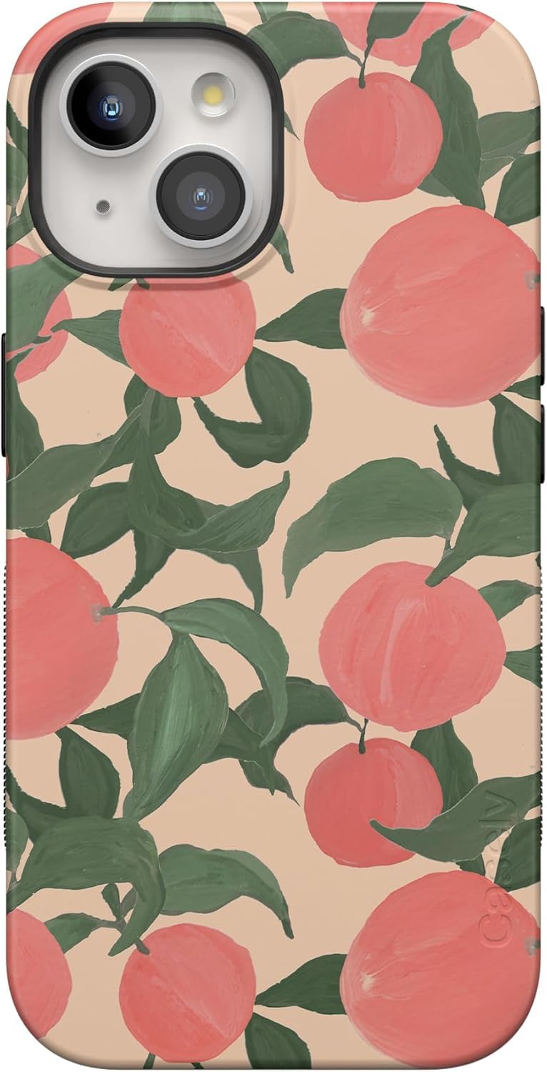 Casely iPhone 15 Case | Hanging Around | Potted Plants Floral | Bold Protective Design | Compatible with MagSafe