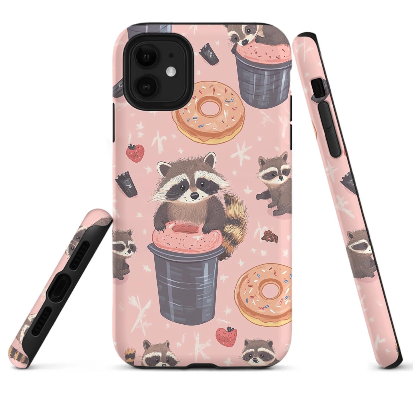 Raindrops Potted Plants Phone Case Compatible with iPhone 16 15 14 13 12 Compatible with Samsung Galaxy S25 S24 S21 Ultra FE S22 Dual Layer Sturdy Shockproof Full Protection