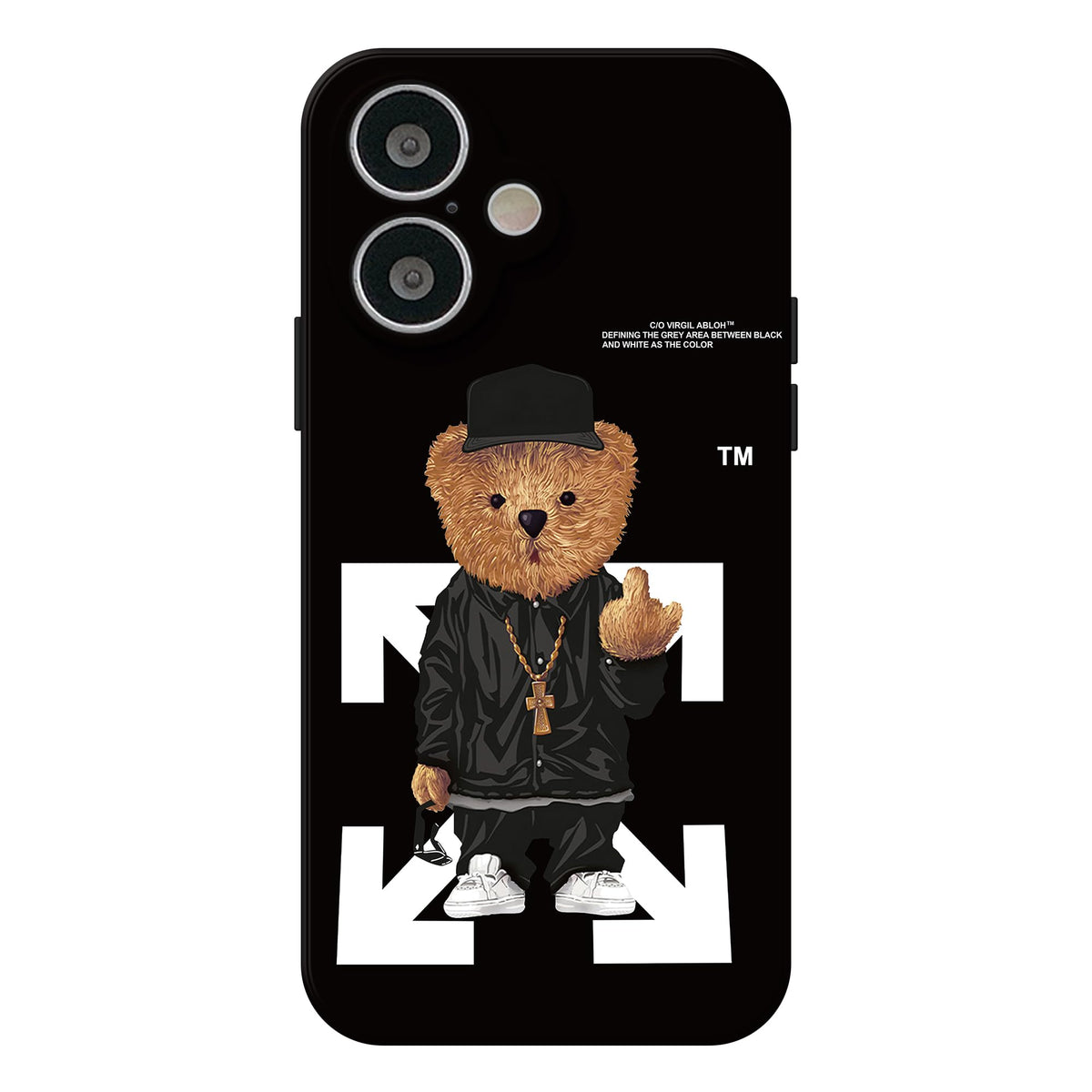 Cool Case Compatible with iPhone 17 pro max case,Designer for Boys,Funny Aesthetic Soft Silicone Gel Rubber Shockproof Cover Full Body Drop Protection (for iPhone 17 pro max) Black