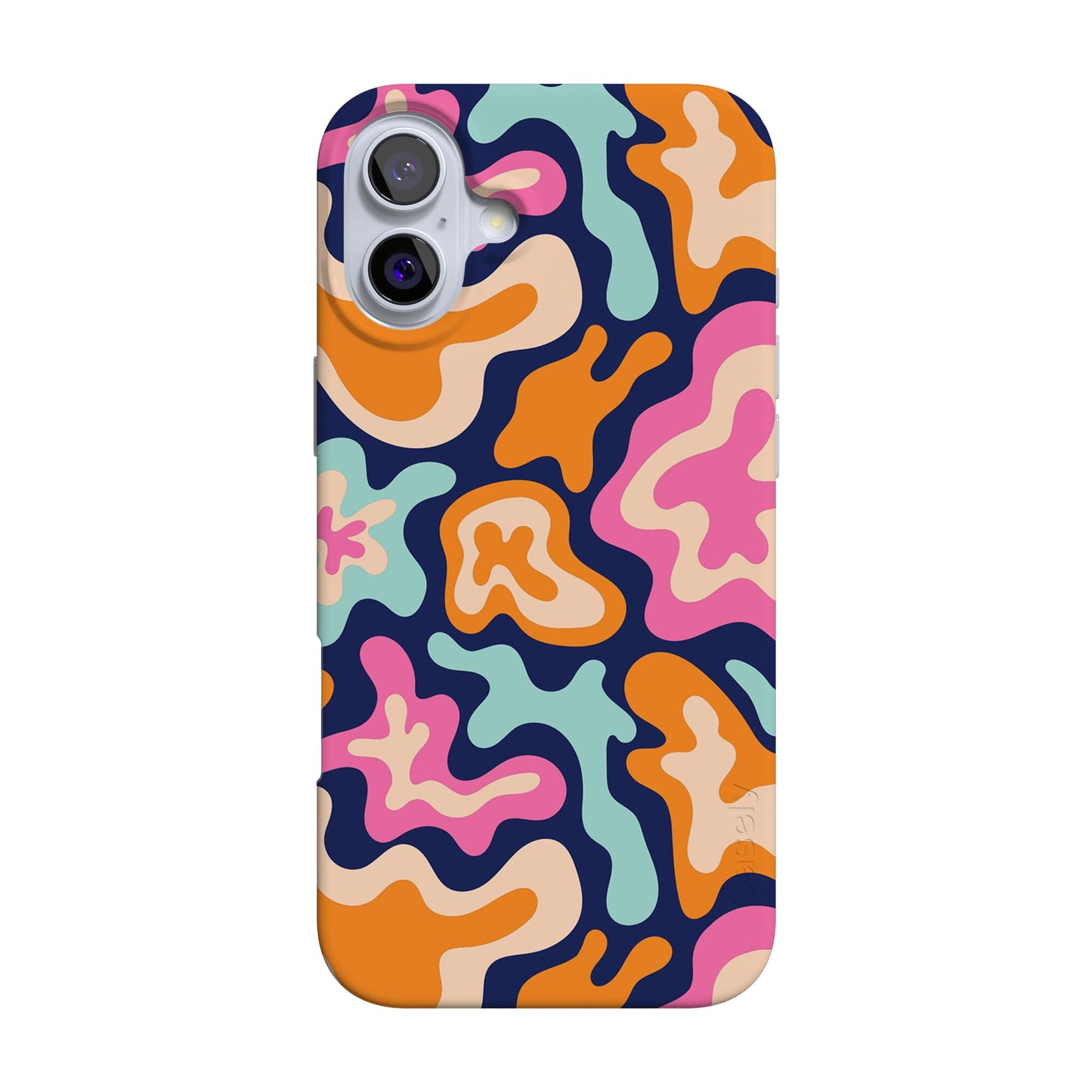 Casely iPhone 16 Case | Chateau Pups | French Dog | Compatible with MagSafe | Classic Ultra Slim Design