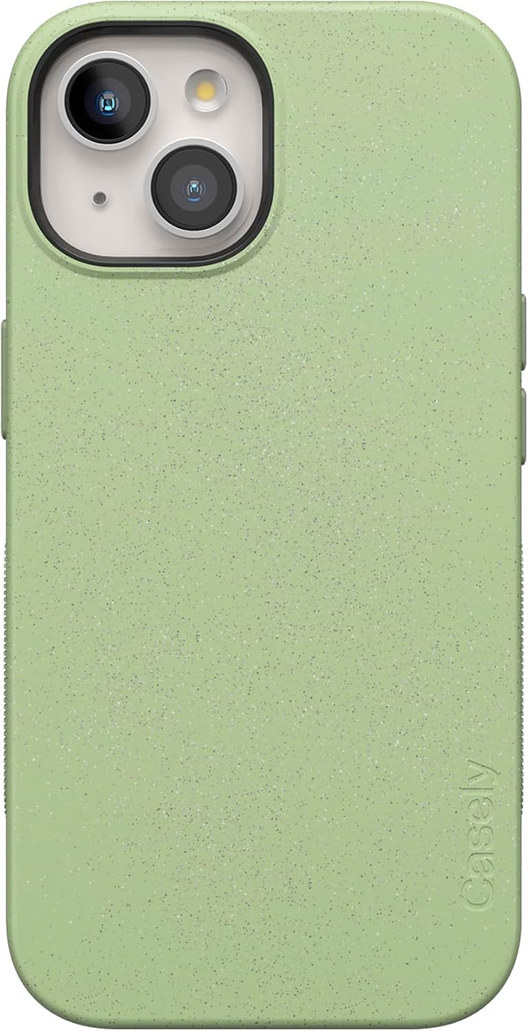 Casely iPhone 15 Case | Hanging Around | Potted Plants Floral | Bold Protective Design | Compatible with MagSafe