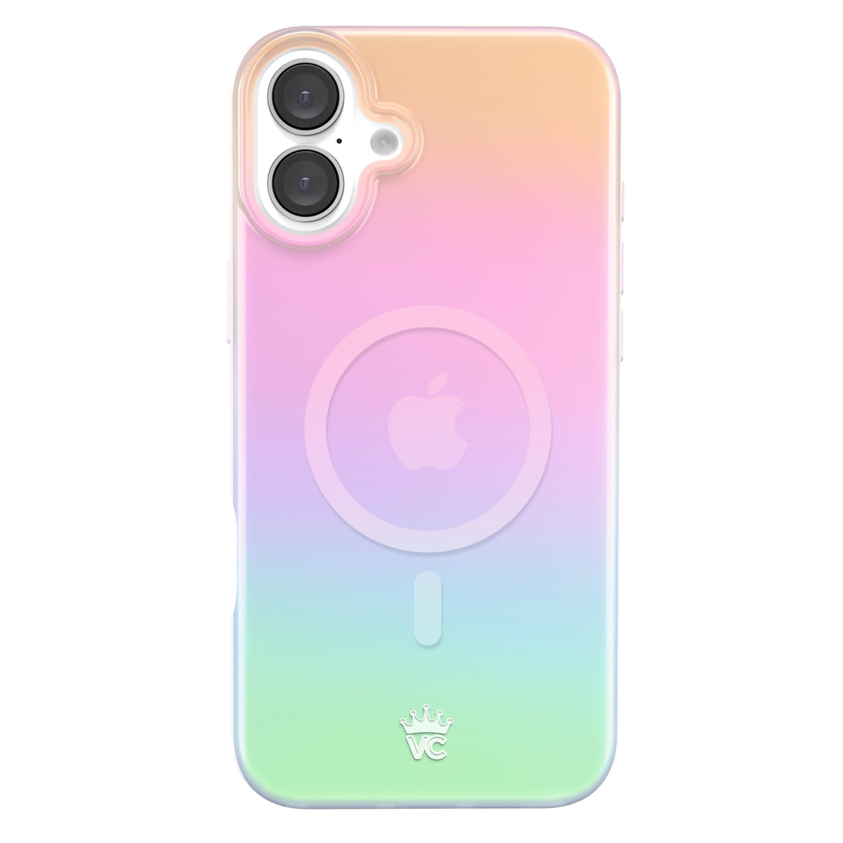 VELVET CAVIAR Christmas Phone Case for iPhone 16 - Compatible with MagSafe [10ft Drop Tested] - Holiday Peppermint Glitter Winter Theme
