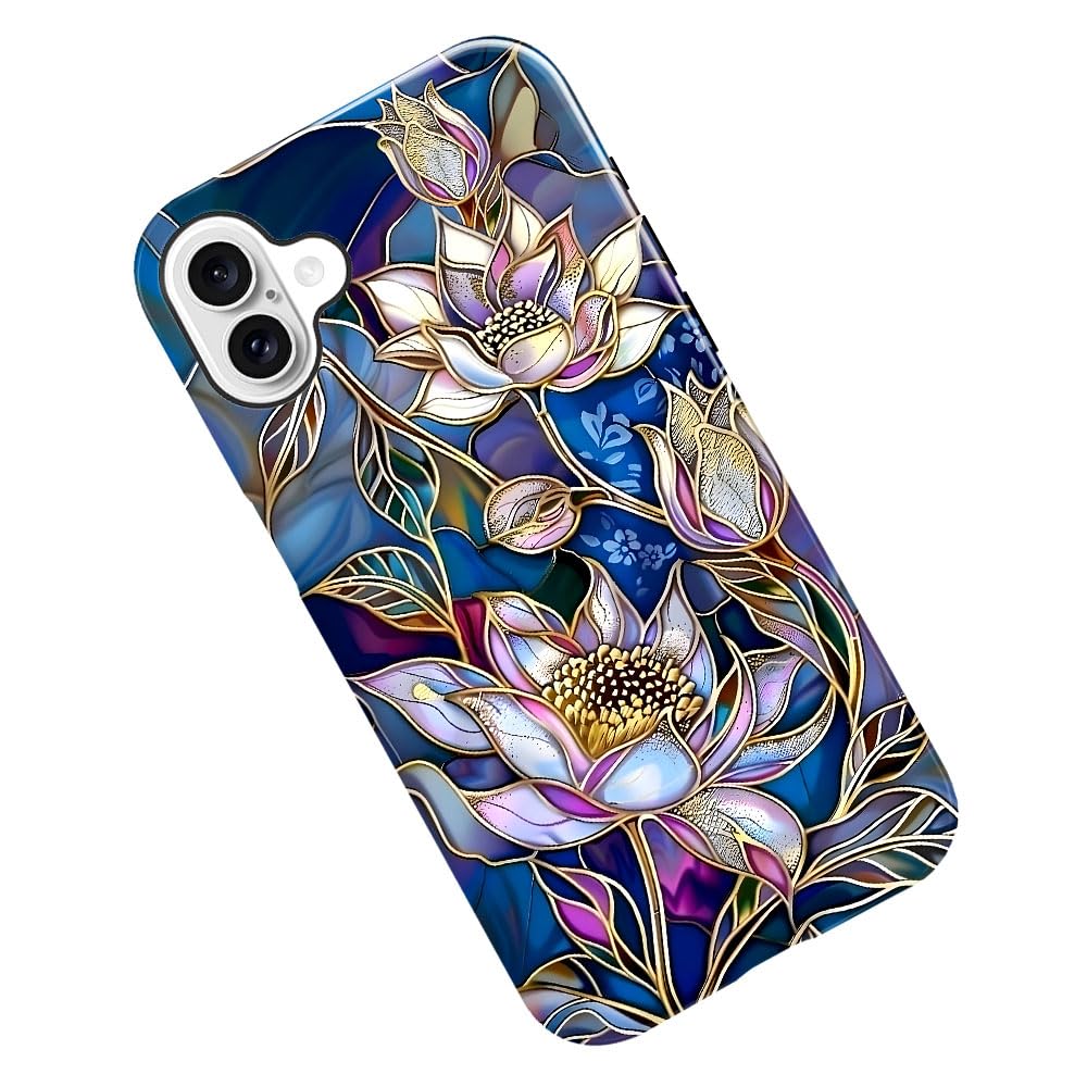 Case for iPhone 17,Christmas Lights Cute Holiday Phone Case Military-Grade Drop Protection Cover for Women Girl - Glossy