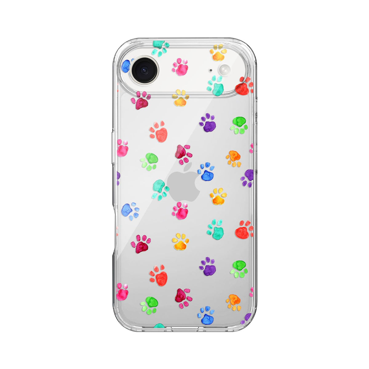 Blingy's for iPhone 17 Case, Christmas Tree Snowflake Winter Clear Case | Transparent, Winter Holiday Design, Snowflake Pattern, Christmas Pattern, Merry Christmas, Soft TPU Protective Case 6.3 in