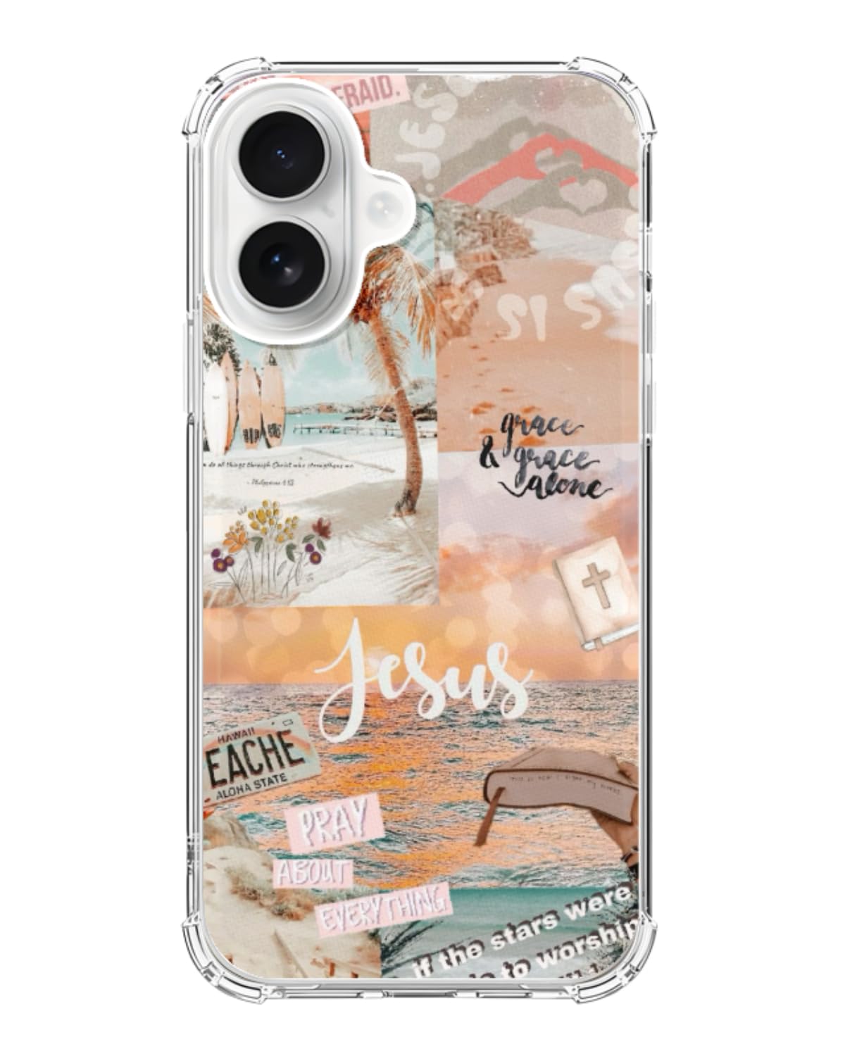 Water Lily Pond Black Cat Phone Case Compatible with iPhone 17, Cute Cat Painting Phone Cover for iPhone 17