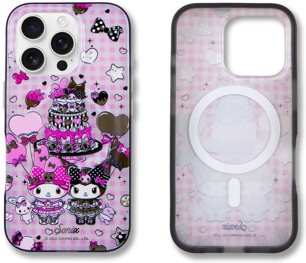 Sonix x Sanrio Case for iPhone 14 Pro Max | Compatible with MagSafe | 10ft Drop Tested | Hello Kitty and Friends Stickers
