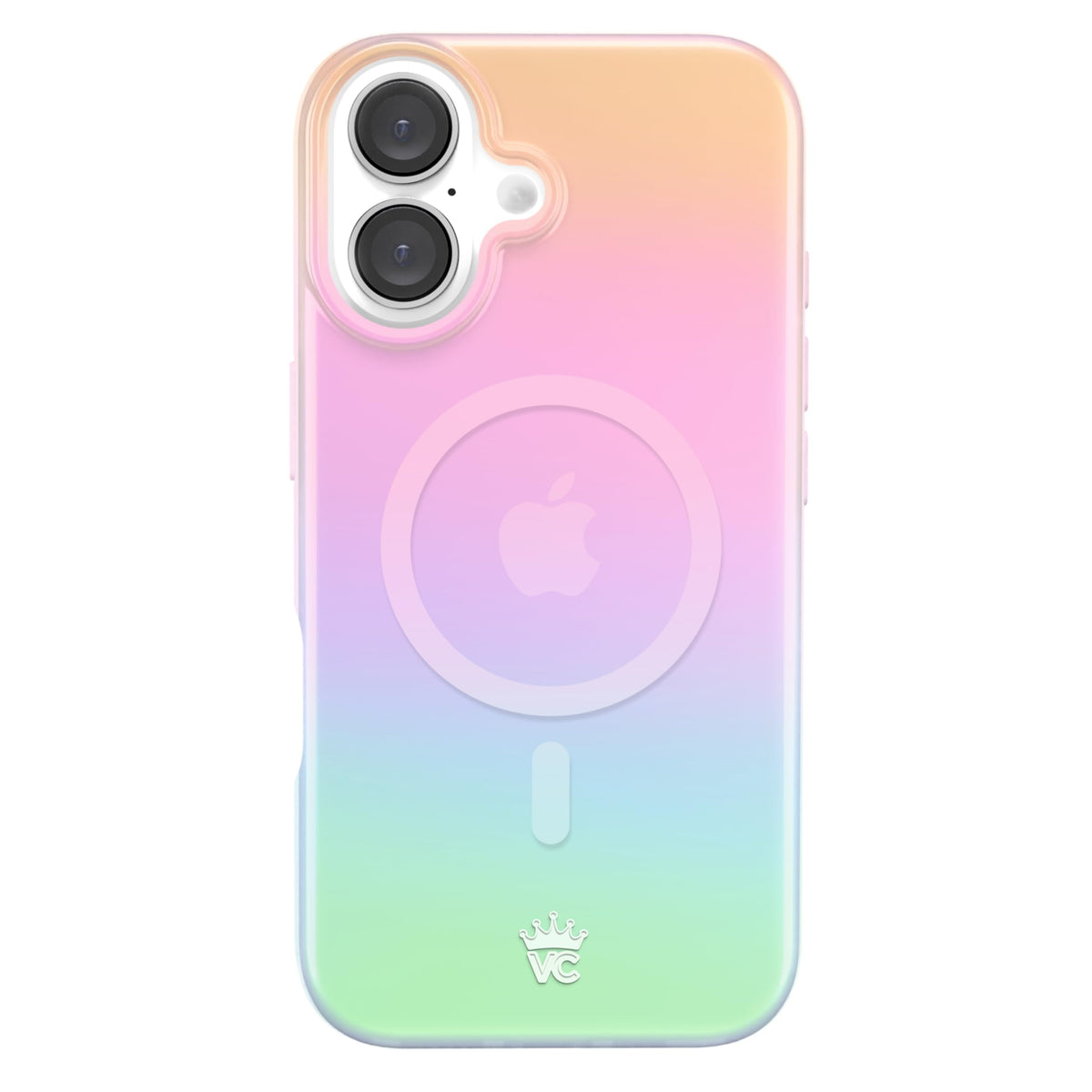 VELVET CAVIAR Christmas Phone Case for iPhone 16 - Compatible with MagSafe [10ft Drop Tested] - Holiday Peppermint Glitter Winter Theme