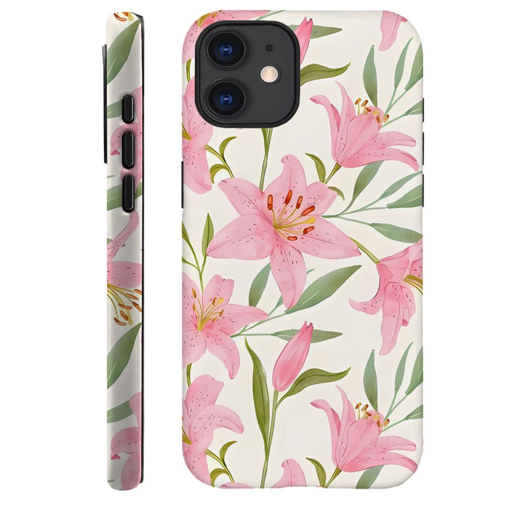 Compatible with iPhone 15 Pro,Durable & Shockproof Phone Case Cover Design - Christmas Retro Doodle