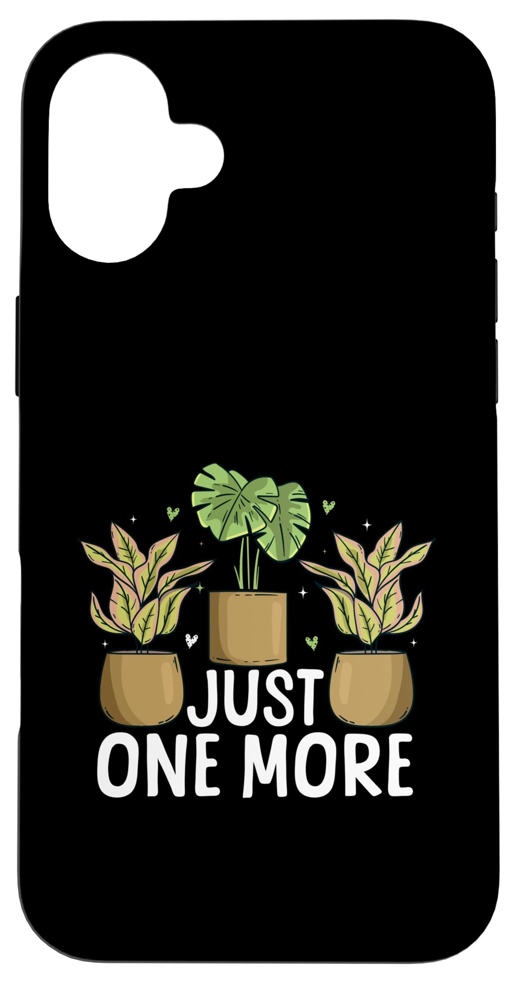 Bright Green Houseplants Classic Style Nature Lover Case for iPhone 16