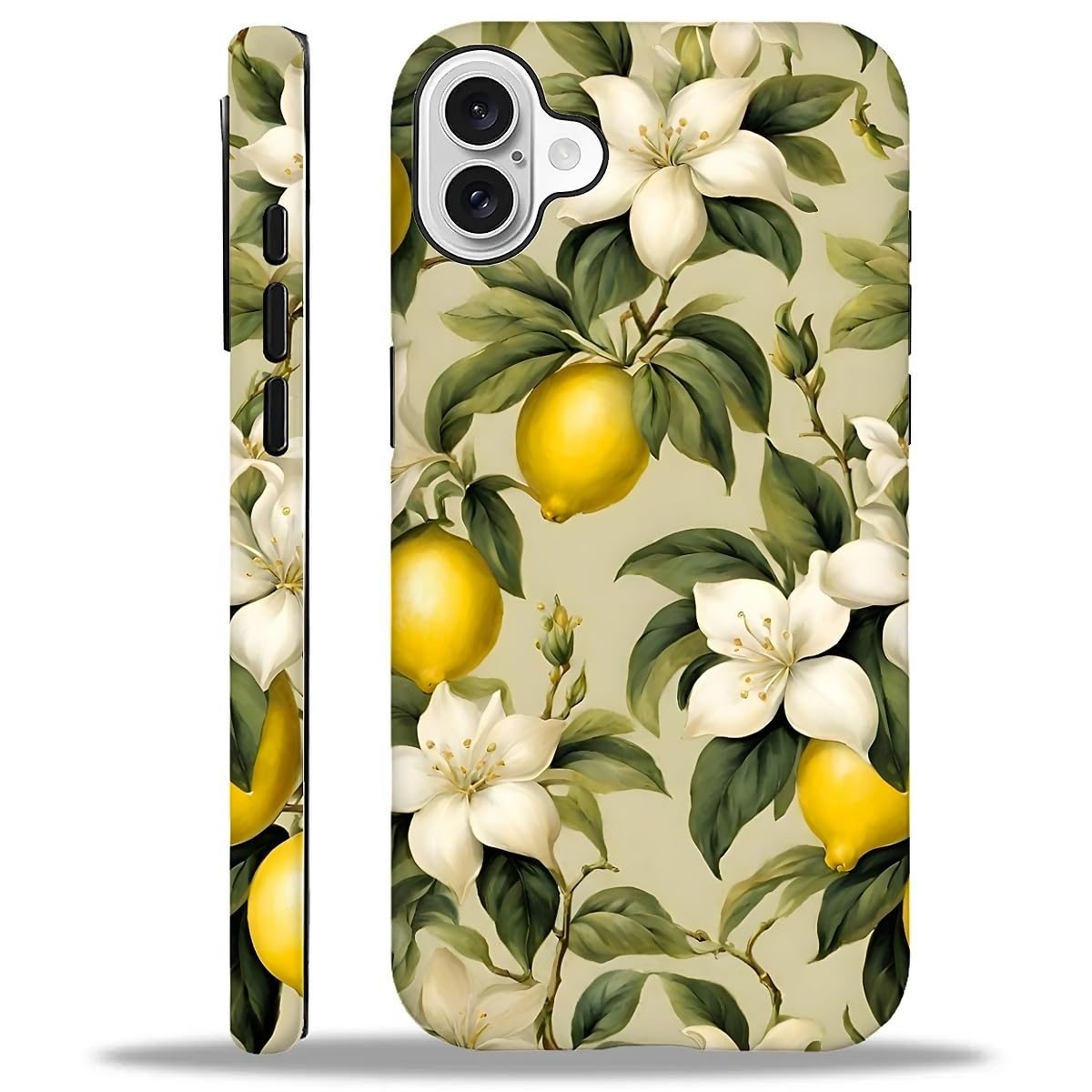 Case for iPhone 16 Pro Max,Aesthetic Frog Pond Splice Exquisitely Pattern Double Protective Phone Cover Cases Soft Silicone for iPhone 16 Pro Max