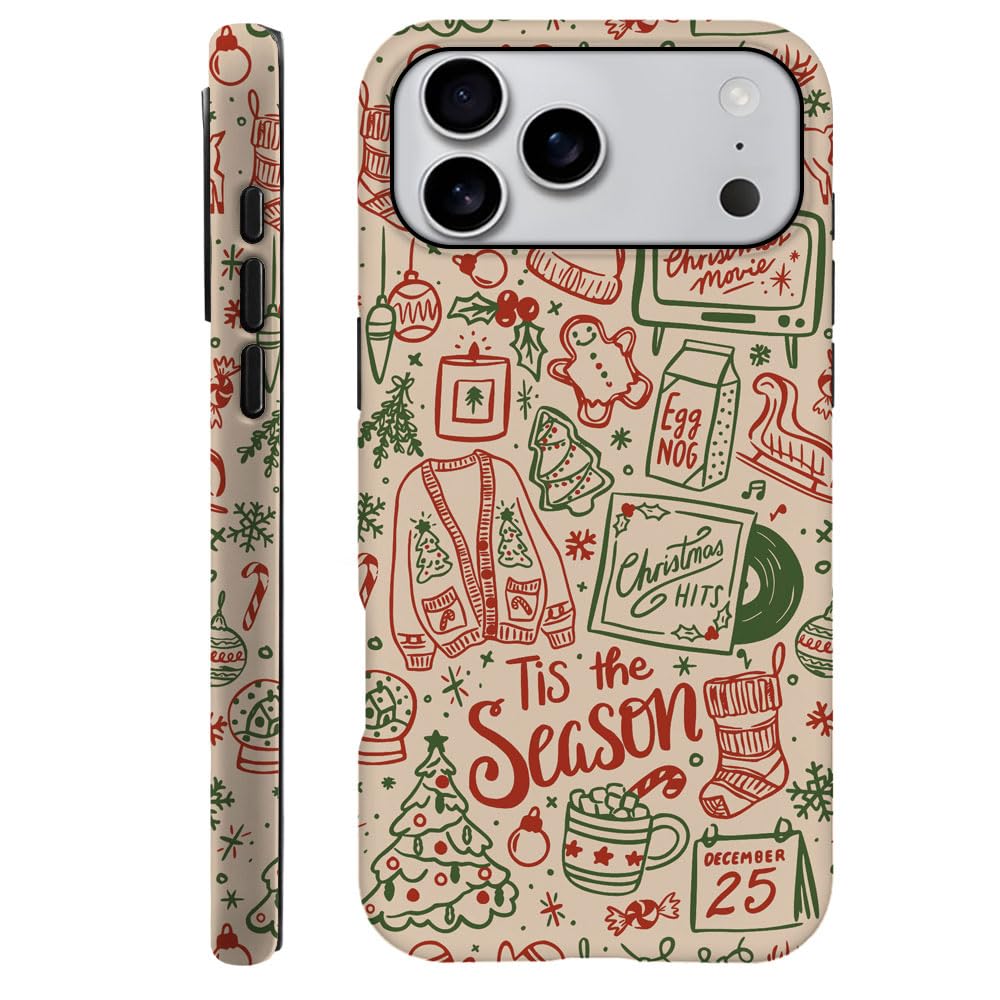 Case for iPhone 17 - [Drop Protection Phone Cover] - Hybrid Case for Girl Women - Funny Monkey Stripes 01