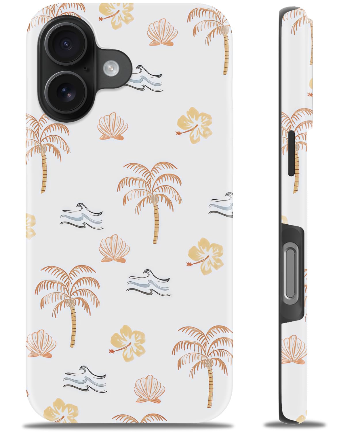 Goodon for iPhone 15 Pro Max Case, Cute Preppy Floral, MagSafe Compatible | Dual-Layer Hard Shell & Silicone, Wireless Charging, Slim Fit Phone Cover with Wildflower Designs for Women Girls
