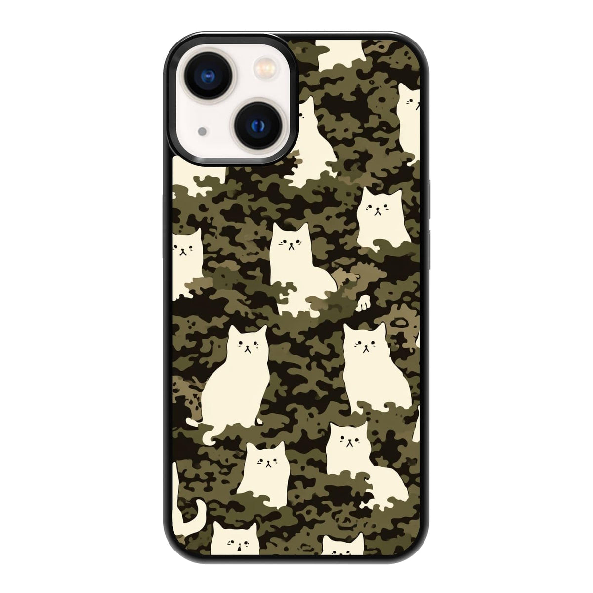 Vintage Green Herb Botanical Leaf Sketch Nature Phone Case, Shockproof Protective Cover for iPhone 11 12 13 14 15 16 17 Pro Max Plus Mini XR 7 8 SE