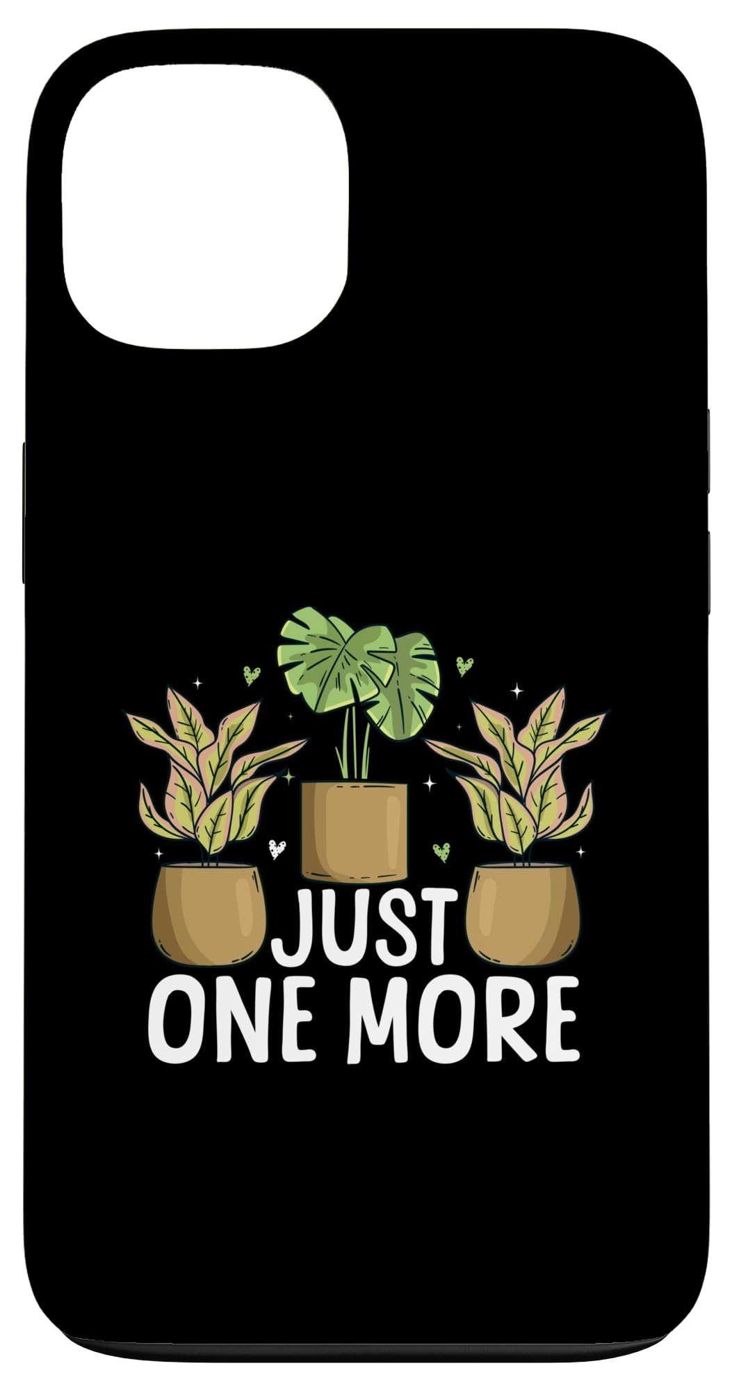 Bright Green Houseplants Classic Style Nature Lover Case for iPhone 16