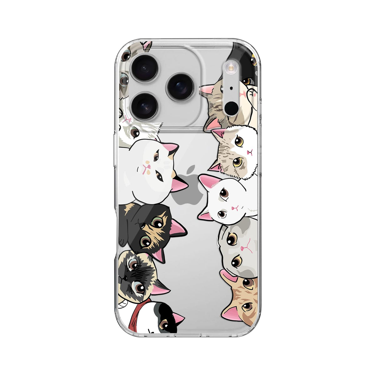 Blingy's for iPhone 17e Case/iPhone 16e Case, Fun Dog Style with Paw Print Pattern Cute Cartoon Animal Design Transparent Soft TPU Protective Clear Case 6.1 inch (Dogs w/Prints)