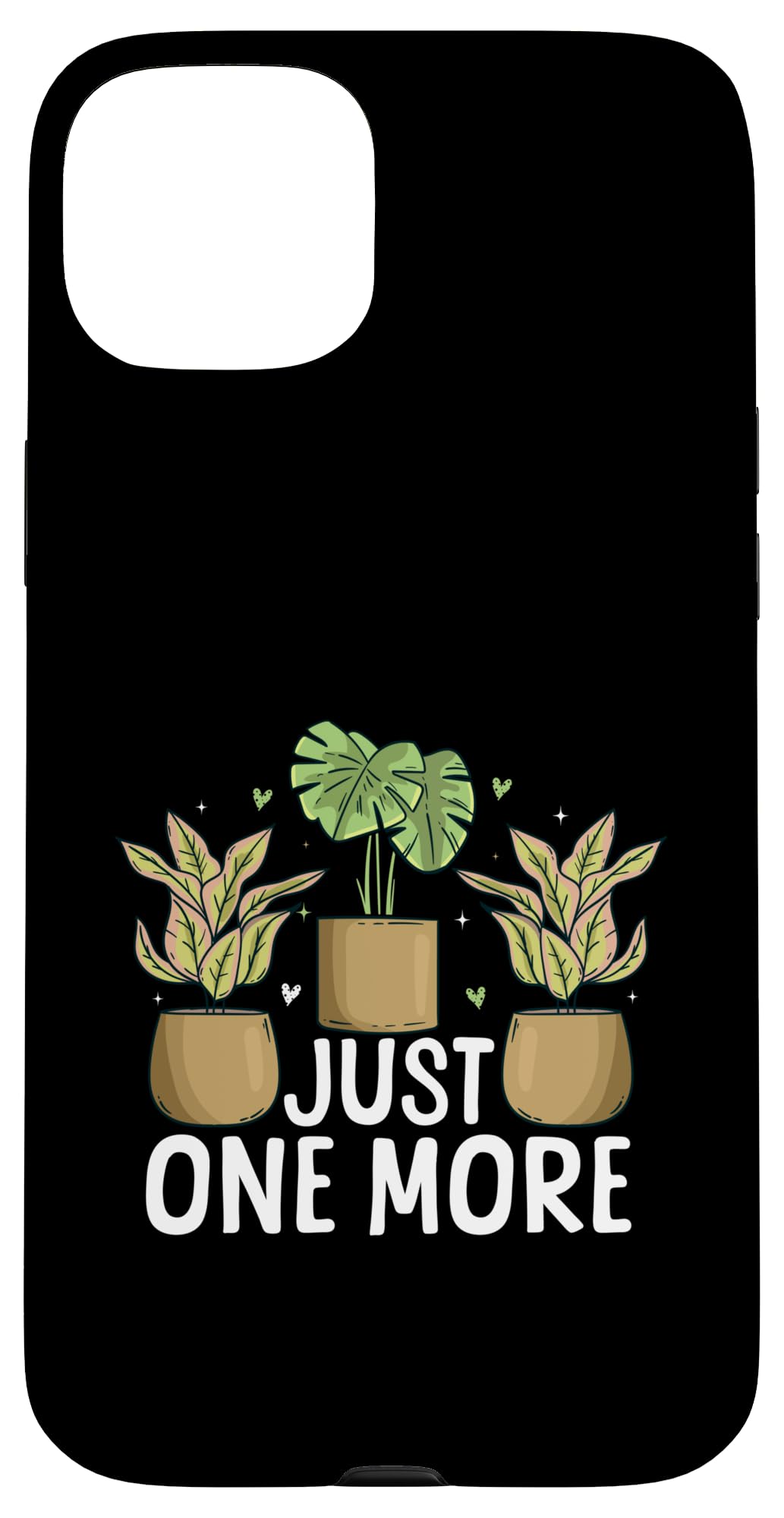 Bright Green Houseplants Classic Style Nature Lover Case for iPhone 16