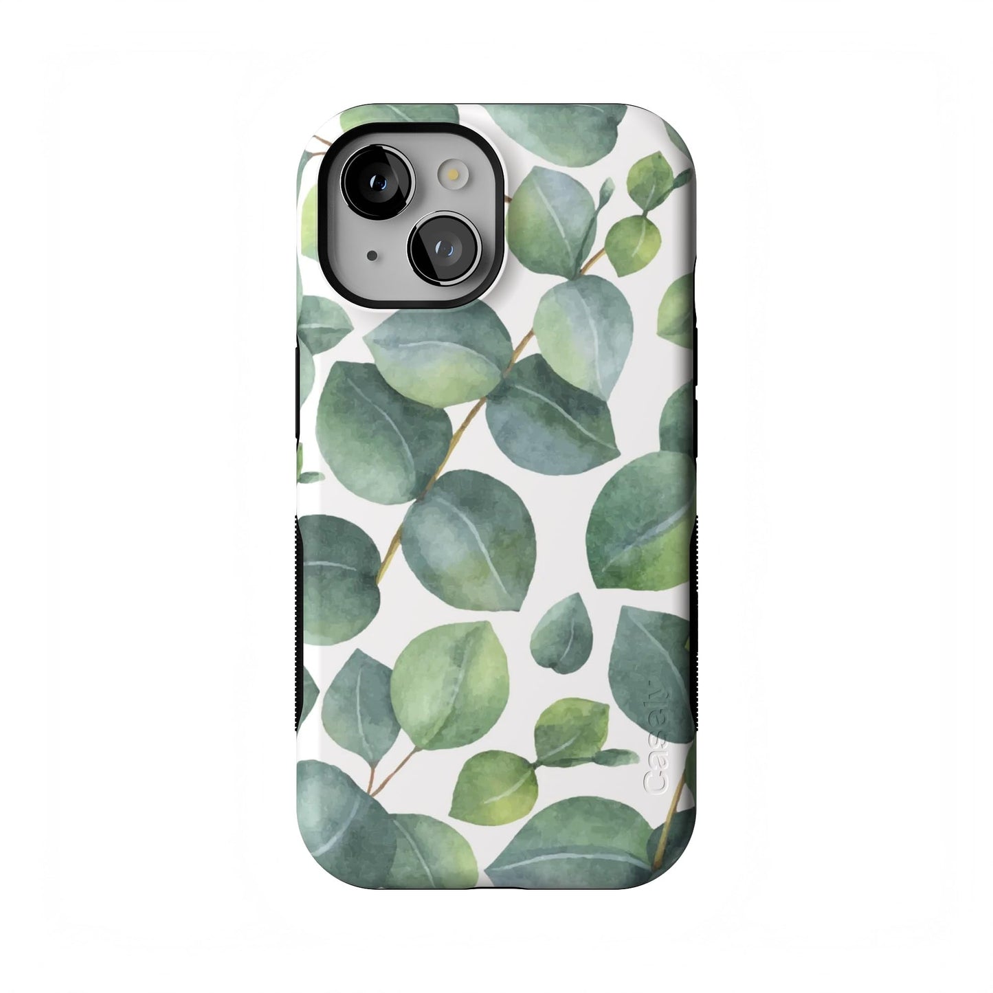 Casely iPhone 15 Case | Hanging Around | Potted Plants Floral | Bold Protective Design | Compatible with MagSafe