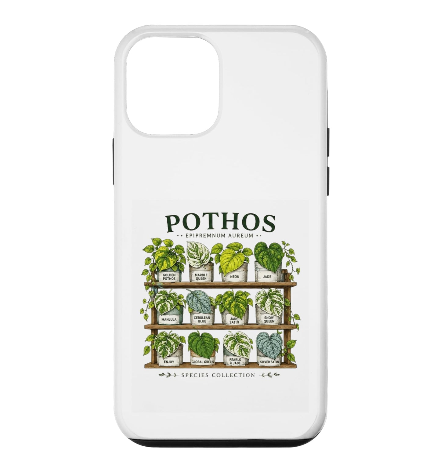 Pothos Plant Varieties Botanical Houseplant Design Case for iPhone 16
