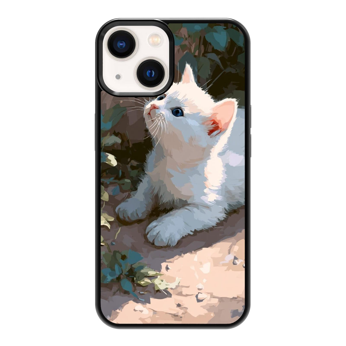 Plant Lover Black Cat Houseplants Indoor Garden Aesthetic Phone Case, Shockproof Protective Cover for iPhone 11 12 13 14 15 16 17 Pro Max Plus Mini XR 7 8 SE