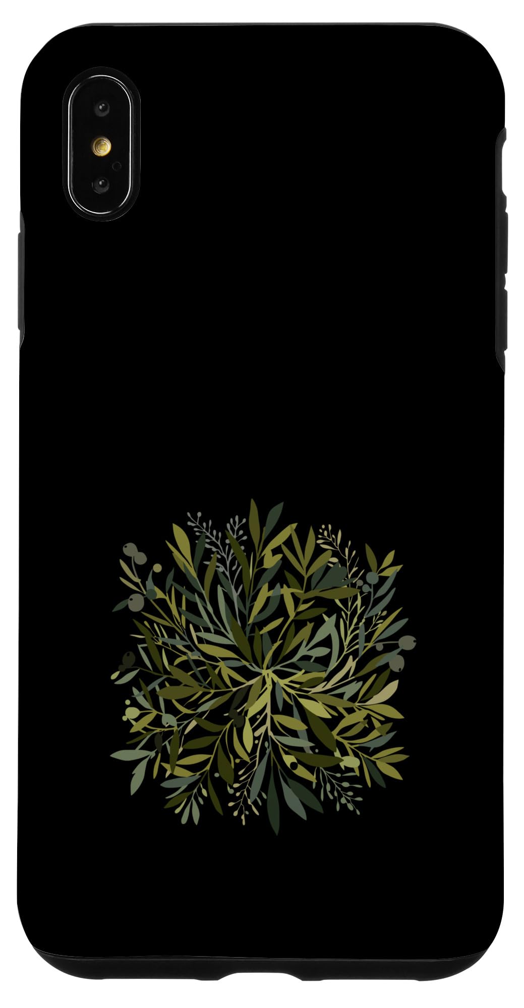 Wild Forest Leaves Botanical Green Foliage Nature Case for iPhone 16