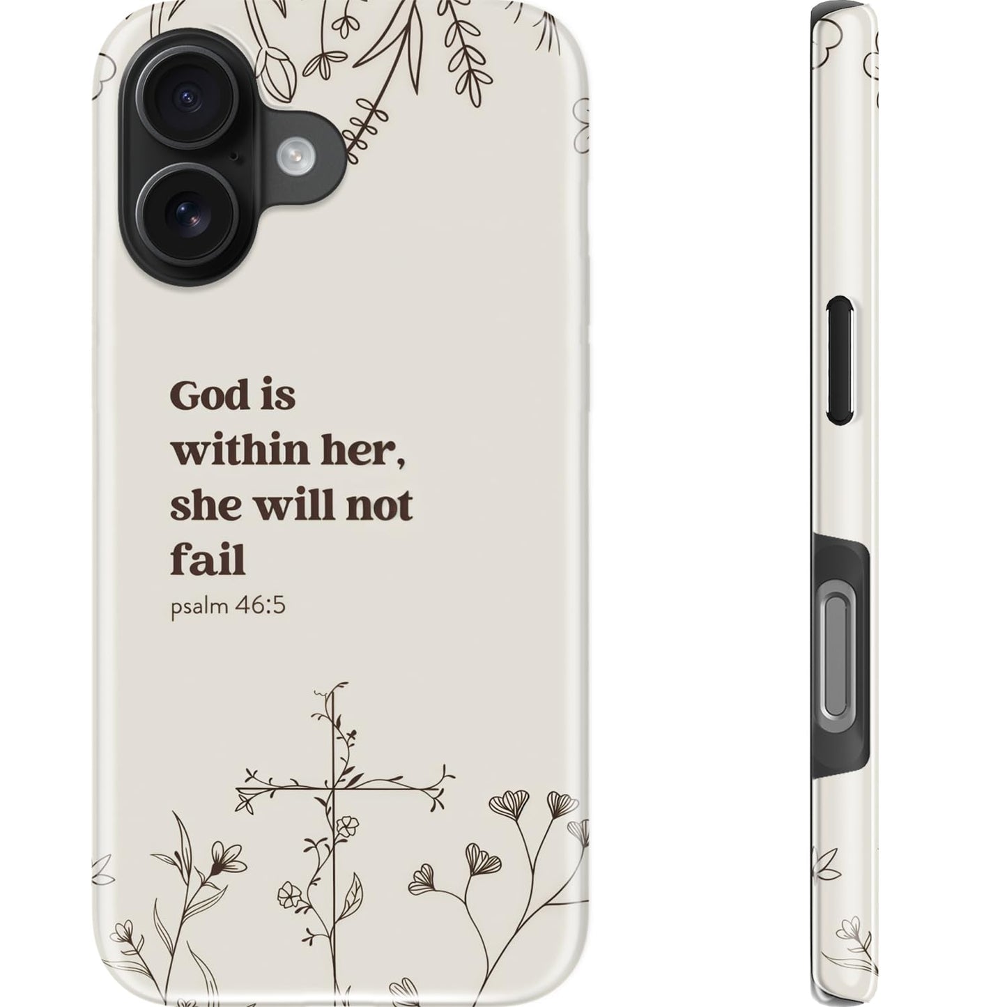 Goodon for iPhone 15 Pro Max Case, Cute Preppy Floral, MagSafe Compatible | Dual-Layer Hard Shell & Silicone, Wireless Charging, Slim Fit Phone Cover with Wildflower Designs for Women Girls