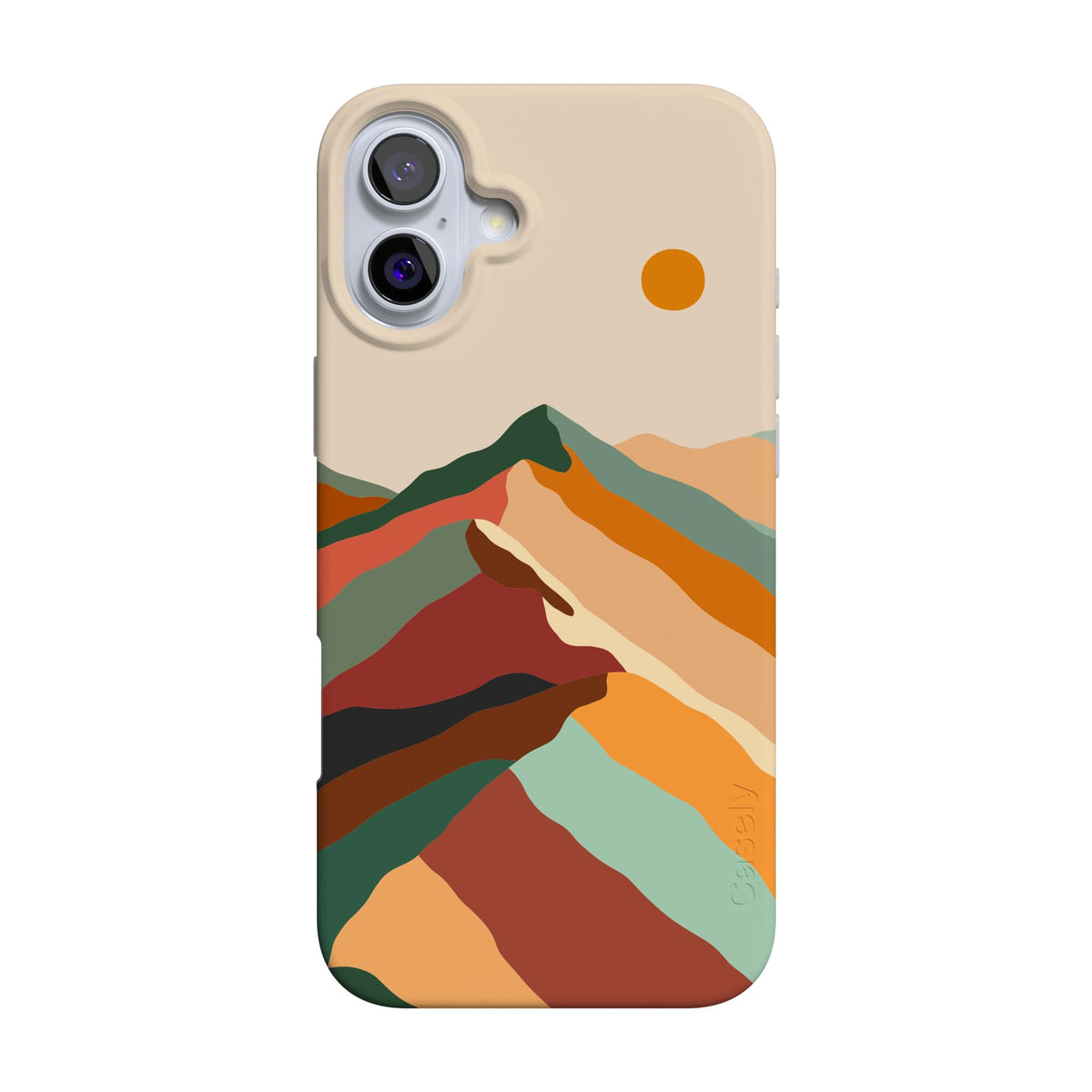 Casely iPhone 16 Case | Chateau Pups | French Dog | Compatible with MagSafe | Classic Ultra Slim Design