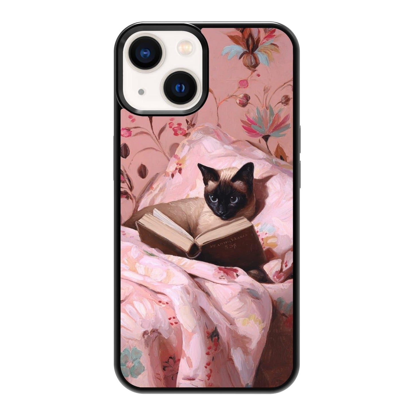 Plant Lover Black Cat Houseplants Indoor Garden Aesthetic Phone Case, Shockproof Protective Cover for iPhone 11 12 13 14 15 16 17 Pro Max Plus Mini XR 7 8 SE