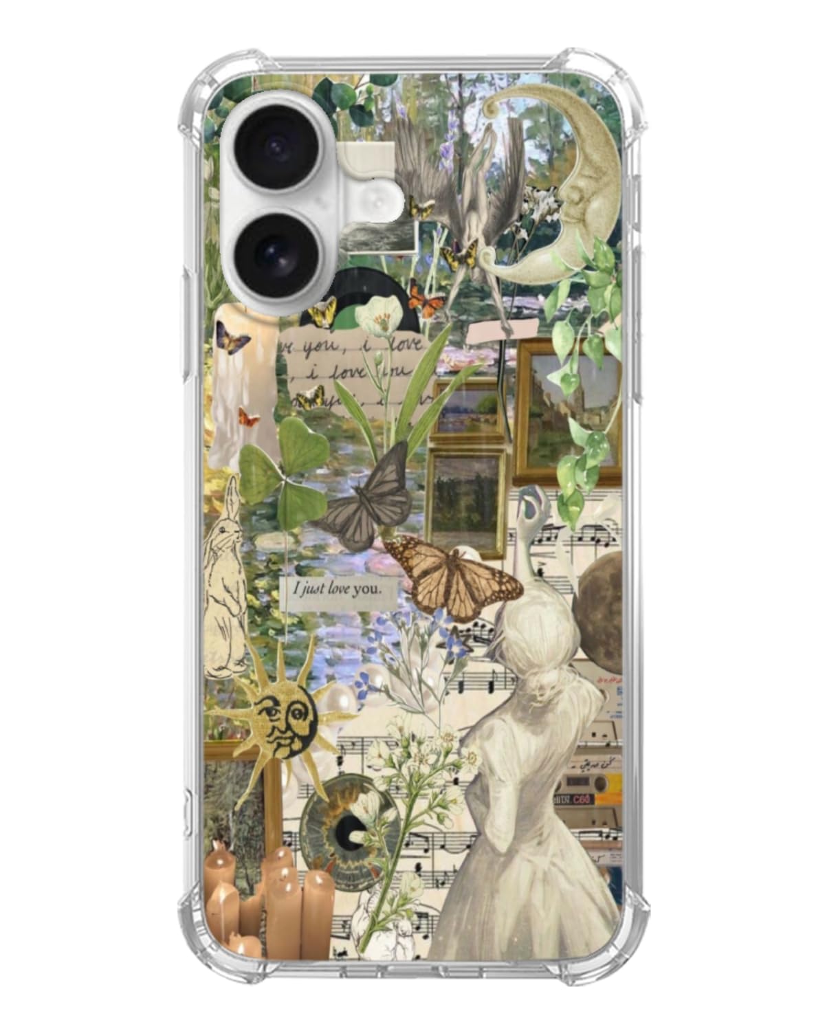 Christmas Aesthetic Phone Case Compatible with iPhone 17, Winter Holiday Festive Phone Cover for iPhone 17