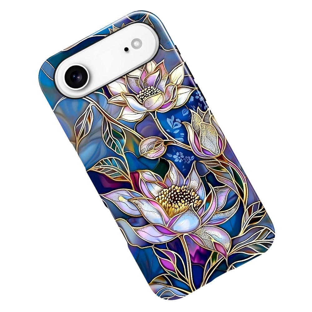 Case for iPhone 17,Christmas Lights Cute Holiday Phone Case Military-Grade Drop Protection Cover for Women Girl - Glossy