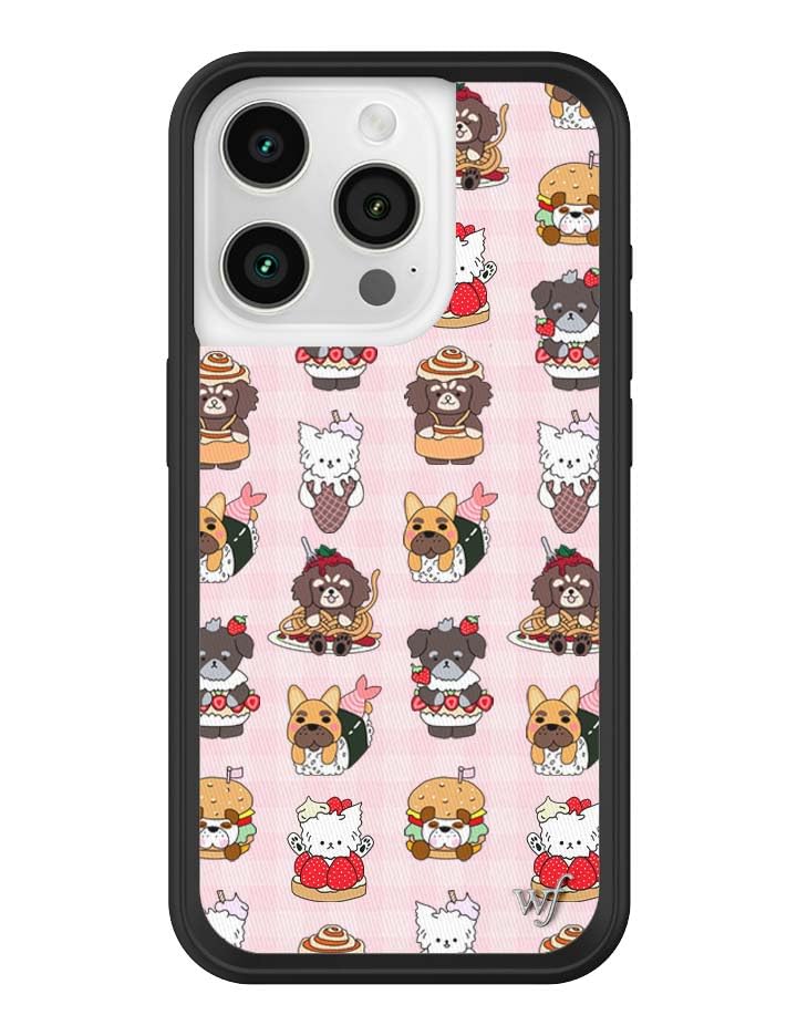 Wildflower Cases - Compatible with iPhone 15 | Protective Black Bumper, 6.5ft Drop Test Certified, Women Owned Small Business | Nature Floral Aesthetic Trendy Cute | Hummingbird