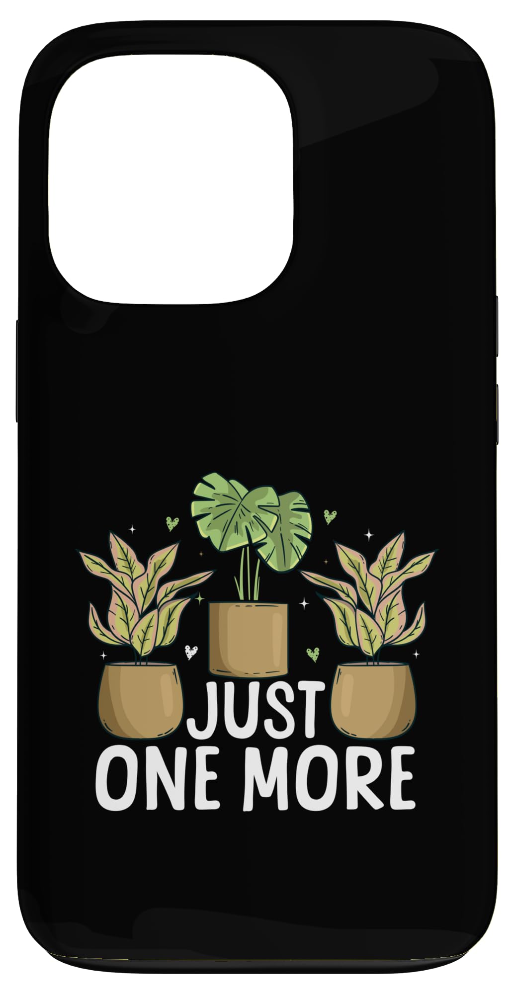 Bright Green Houseplants Classic Style Nature Lover Case for iPhone 16