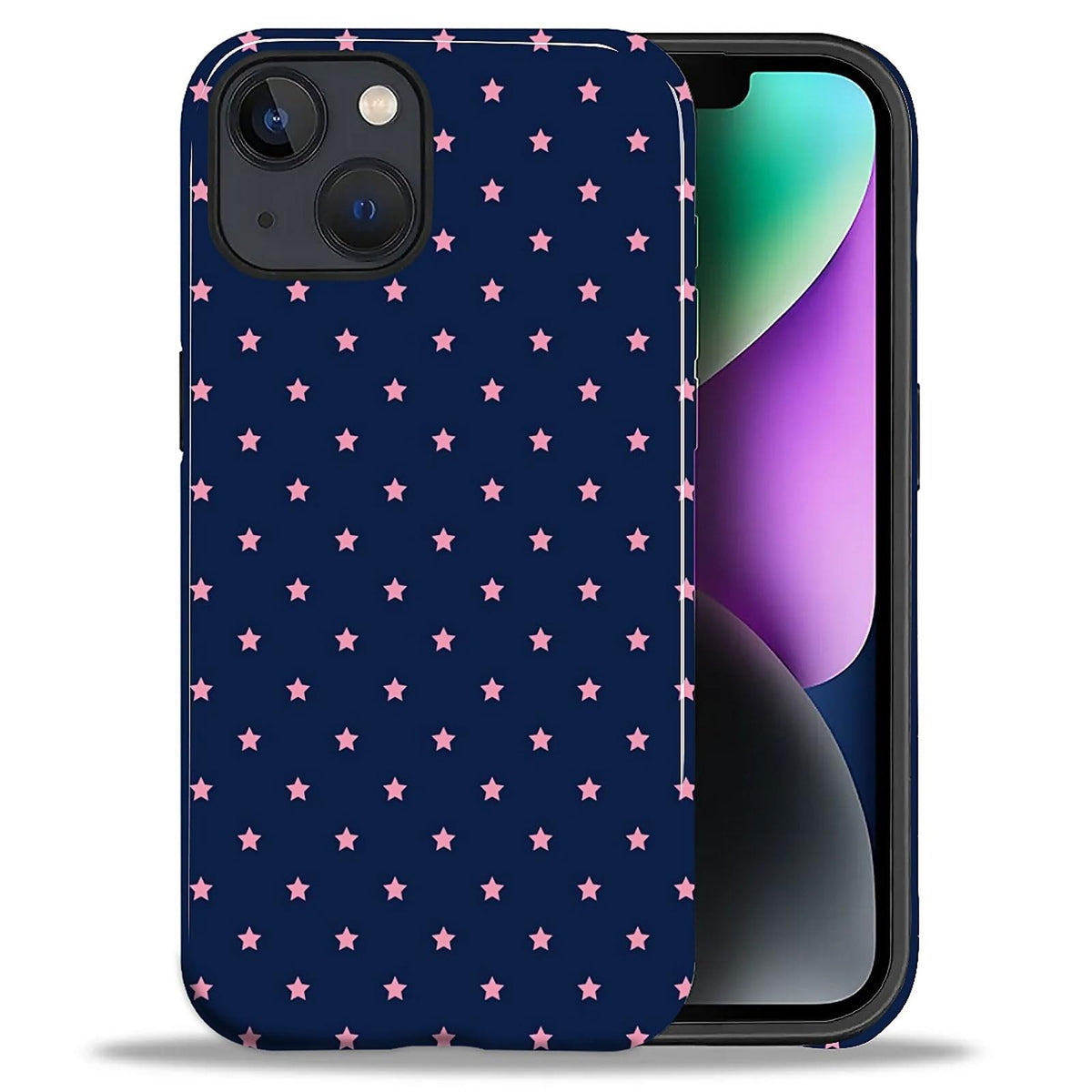 Case Compatible with iPhone 17 Pro,Double Layer Protection, Matte Finish, Anti-Drop and Anti-Fingerprint Armor -Yellow Striped Taco Vacation Sausage Dog Collage