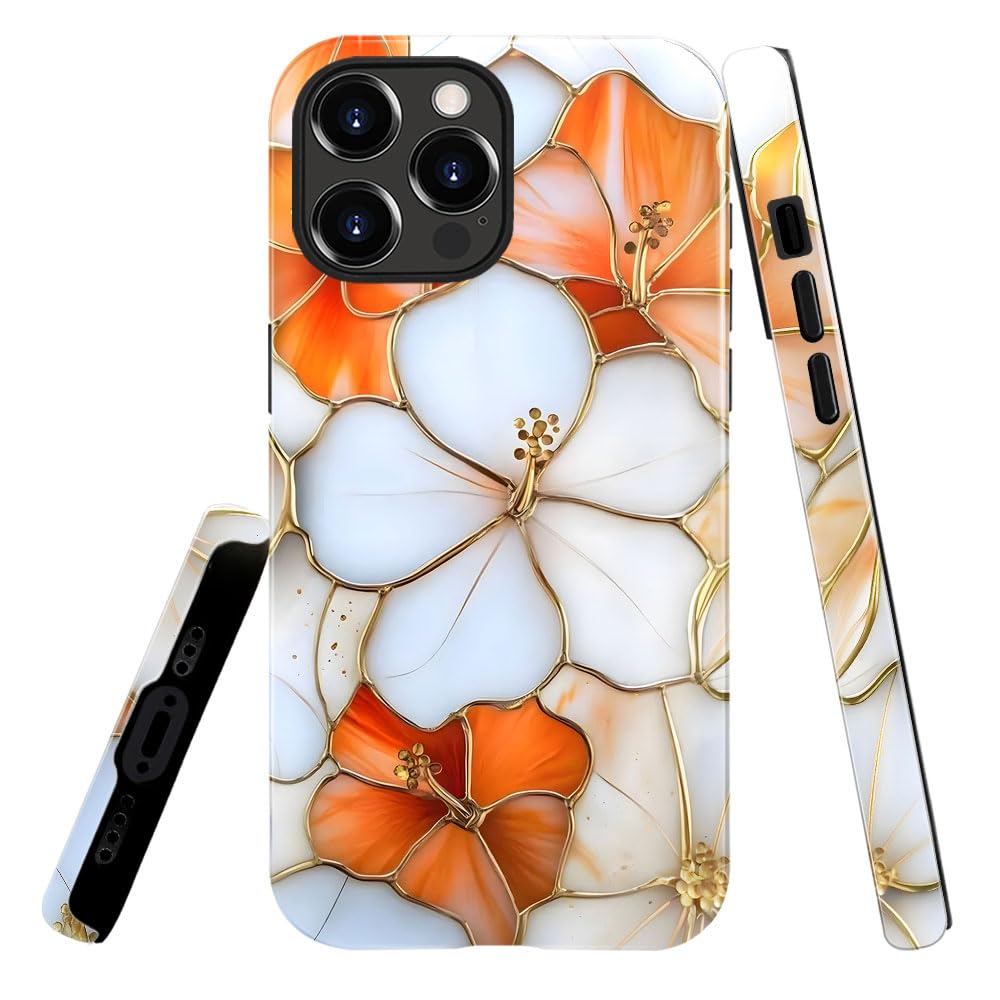 Case for iPhone 14,Christmas 3D Winter Phone Case Slim Silicone Shockproof Cover for Girls Women（Glossy & Durable）